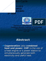 Cogeneration Cycle