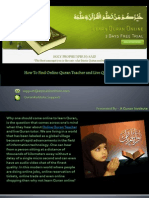 Online Quran Teacher and Live Quran Tutor