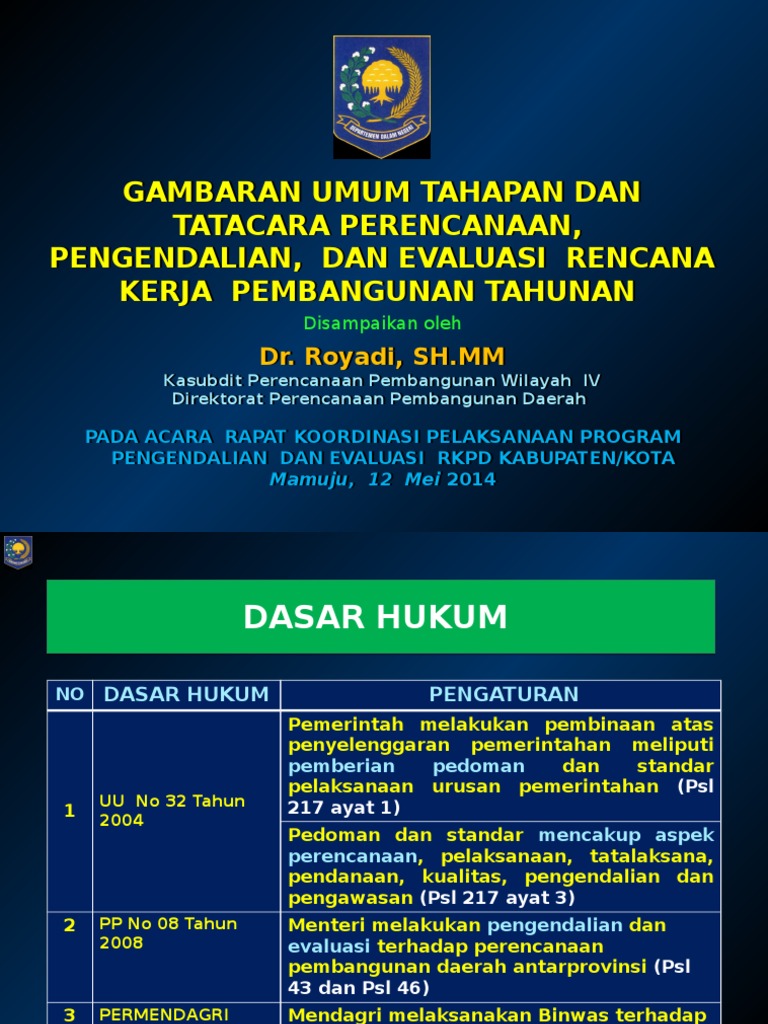 Alur Perencanaan RKPD 2025 | PDF | Bisnis | Pengelolaan Keuangan & Uang