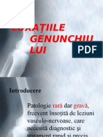 23. Traumatismele Genunchiului (Luxatiile Genunchiului) - Dr. Voinea Rares