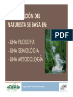 Metodologia y Semiologia en Naturopatia