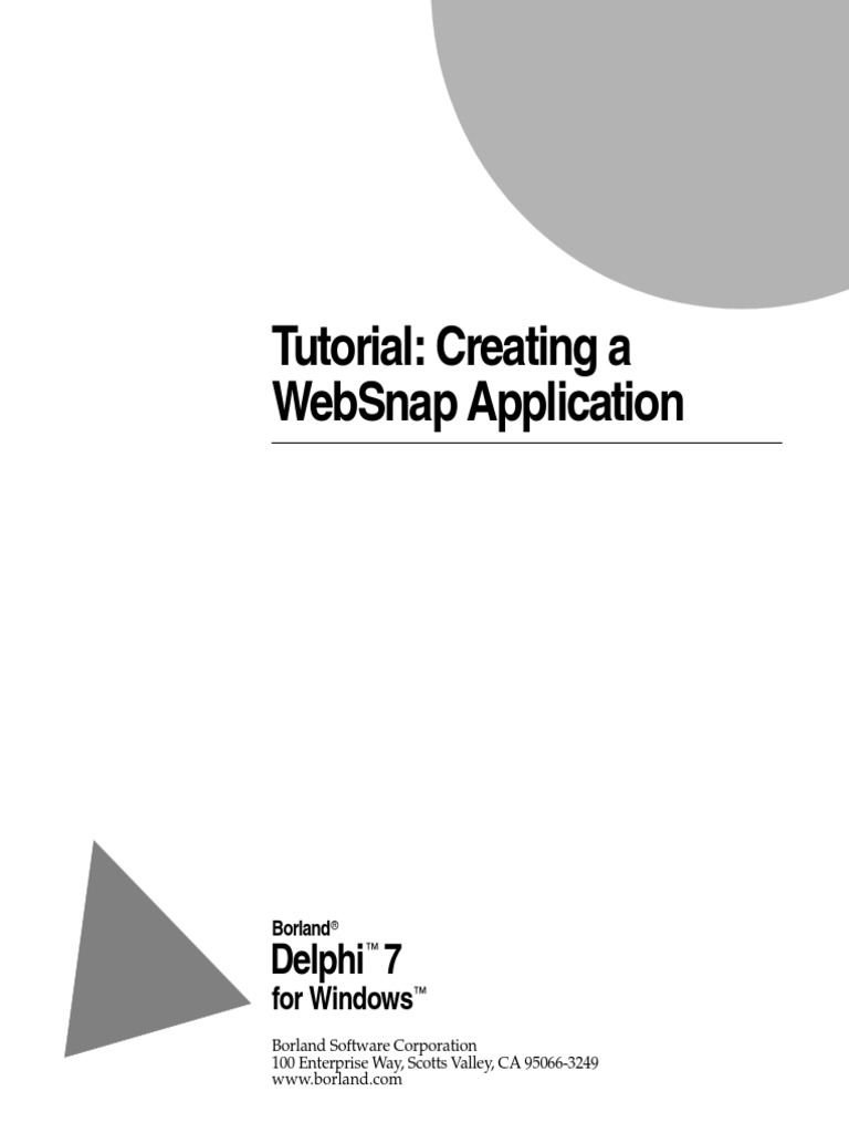 Borland Software Delphi 7