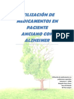 Utilización de Medicamentos en Ancianos Con Alzheimer