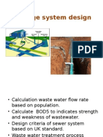 CE3205 Lecture 11 Sewerage System Design