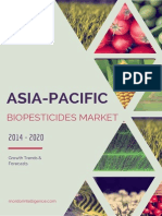 Asia Pacific Biopesticidses Market Growth Trends and Forecasts