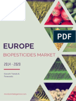 European Biopesticides Market - Growth, Trends And Forecasts (2015 - 2020)