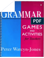 45606887 Grammar Games and Activities for Teachers
