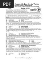 Download CJS Weekly 18 January 2010 edition by CountrysideJobs SN26872569 doc pdf