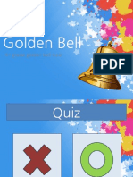 4th Grade Golden Bell Quiz Review