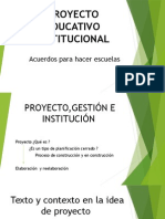 Proyecto Educativo Institucional