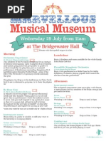 Download A Marvellous Musical Museum Open Day Itinerary by Bridgewater_for_All SN268728667 doc pdf