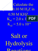 24 Hydrolysis CHM II