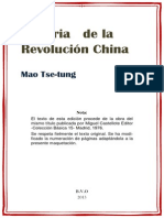 Historia de La Revolucion China