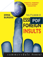 (Emma Burgess) Little Book of Essential Foreign Insults