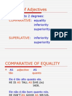 Degrees of Adjectives