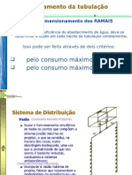 Dimensionamento Ramal e Sub Ramal