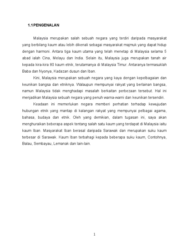 Kaum Iban Pdf