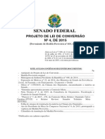 Medida Provisória 664 Aprovada No Senado