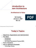 Introduction To System Architecture
