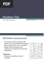 DT - Hardness Test