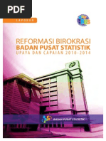 Download Reformasi Birokrasi Badan Pusat Statistik 2010 - 2014 by sampahaja SN268756167 doc pdf