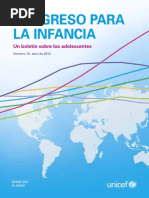 UNICEF - Progreso de La Infancia