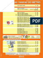 Tarifas Janeiro 2015