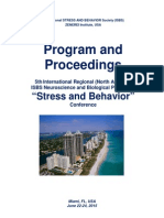 Final Program and Proceedings - 5th International Regional "Stress and Behavior" Neuroscience and Biopsychiatry Conference (North America), June 22-24, 2015, Miami, FL, USA