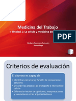 La Celula y Medicina Del Trabajo PDF