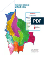 Cuencas y Subcuencas Bolivia