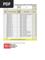 Thread Consumption Template
