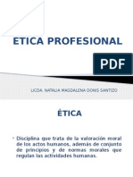 1. Presentacoin Etica Profesional