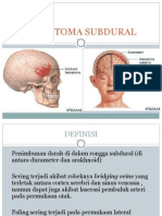 Hematoma Subdural Presentasi Kasus