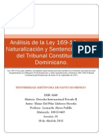 Análisis de La Ley 169-14