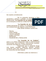 Carta de Presentacion