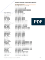 Police Officers Assignments PDF