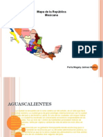 Mapa de La Republica Mexicana