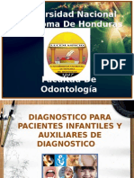 Diagnostico para Pacientes Infantiles y Auxiliares de Diagnostico.