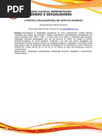 A poética transgênera de Newton Moreno