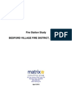 Bedford Village Firehouse Study - Matrix