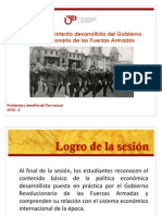 Sesion 9 El Intento Desarrollista Del Gobierno Revolucionario de Las Fuerzas Armadas