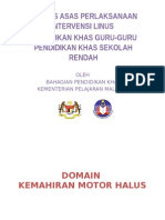 8 - Domain Kemahiran Motor Halus