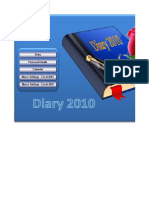 Diary Personal Details Calendar Macro Settings 