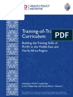 1023 1 HPI MENA Vol 1 Training of Trainers Curriculum Buil