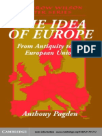 Anthony Pagden 2002 The Idea of Europe From Antiquity and The EU