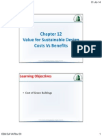 Chapter 12-Value for Sustainable Design Cost vs Benefit