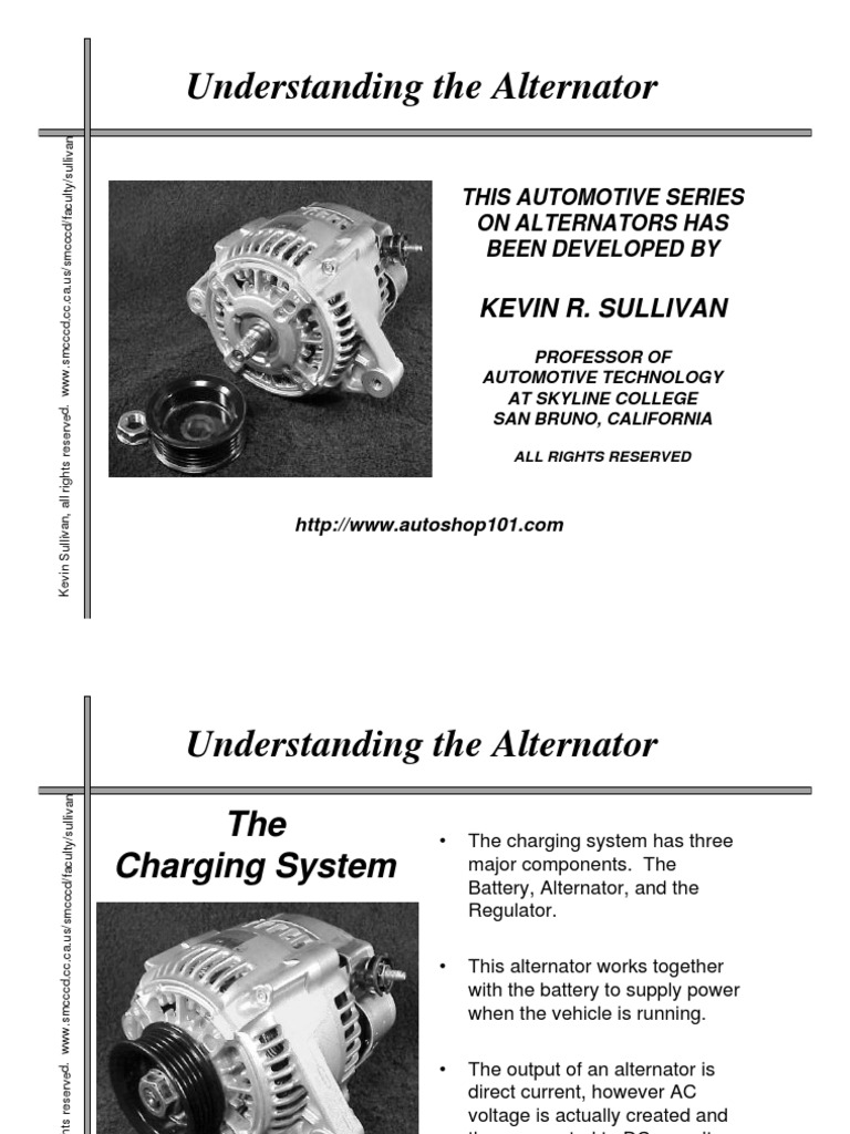 Alternator Pdf Rectifier Diode