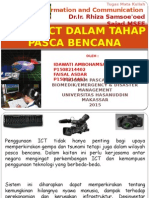 Peran Ict Dalam Tahap Recovery & Rehabilitasi Pasca Bencana