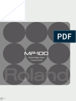 Roland MP-100 Panduan Manual