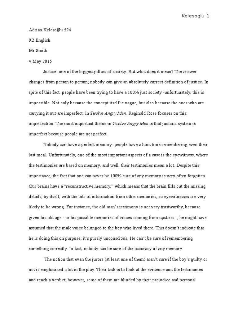 Reasonable doubt essay image